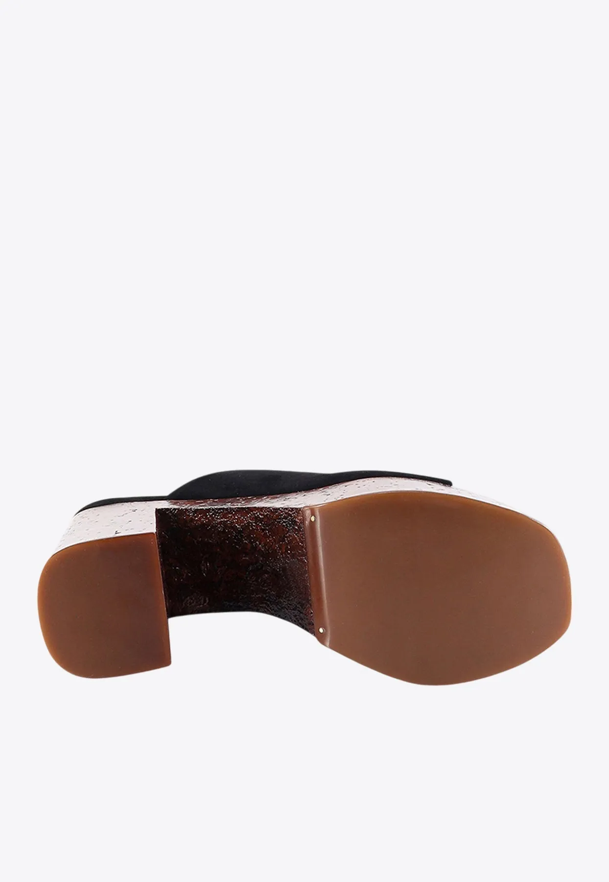130 Suede Platform Sandals