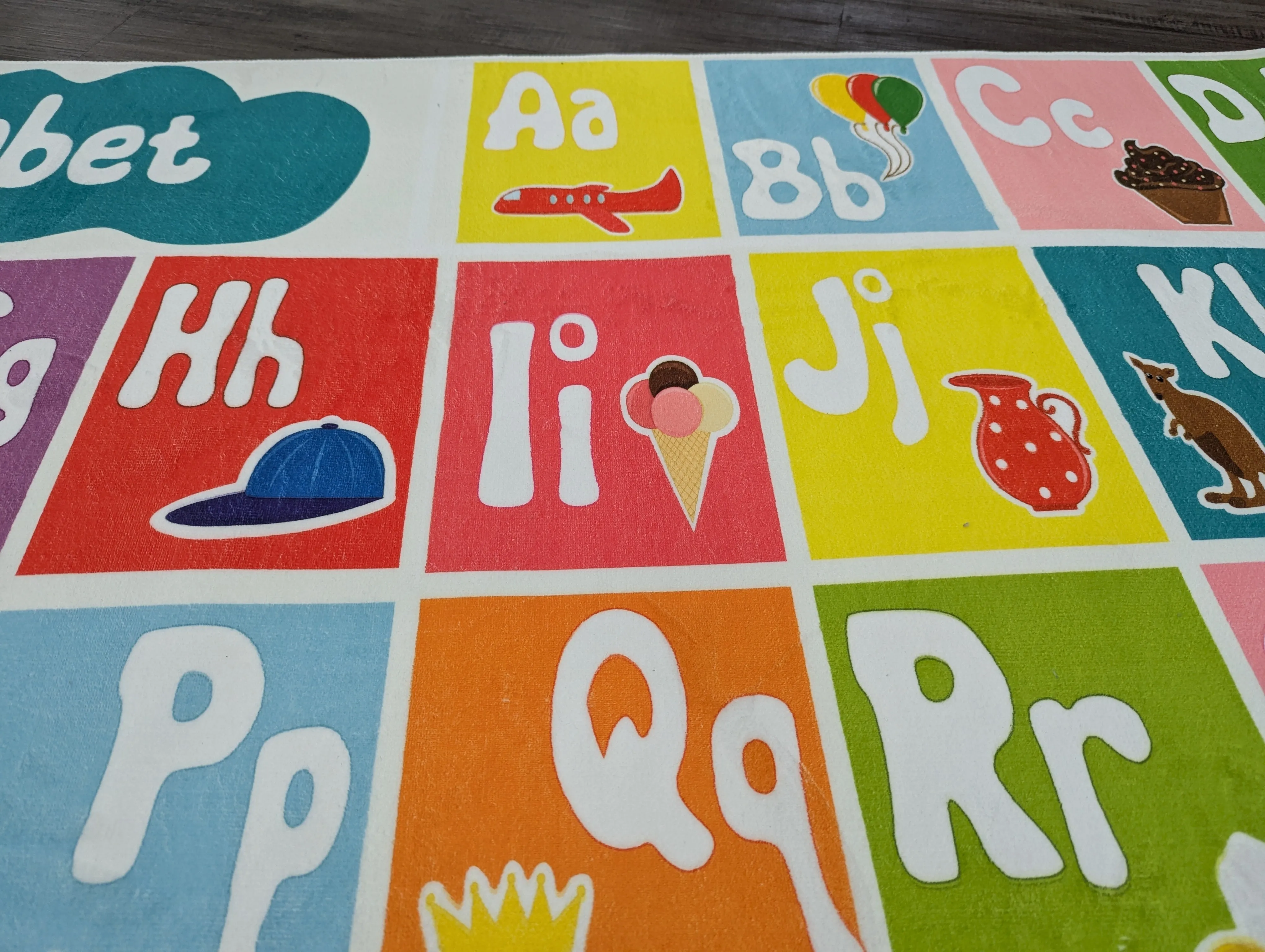 ABC alphabet kids rug