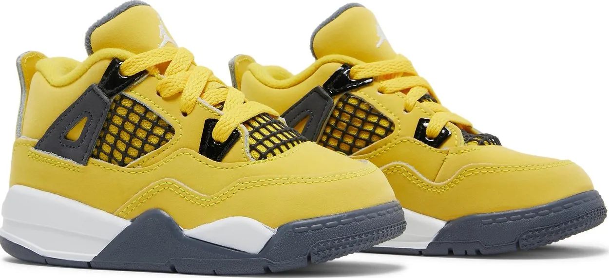 Air Jordan 4 Retro Toddler ‘Lightning’ 2021
