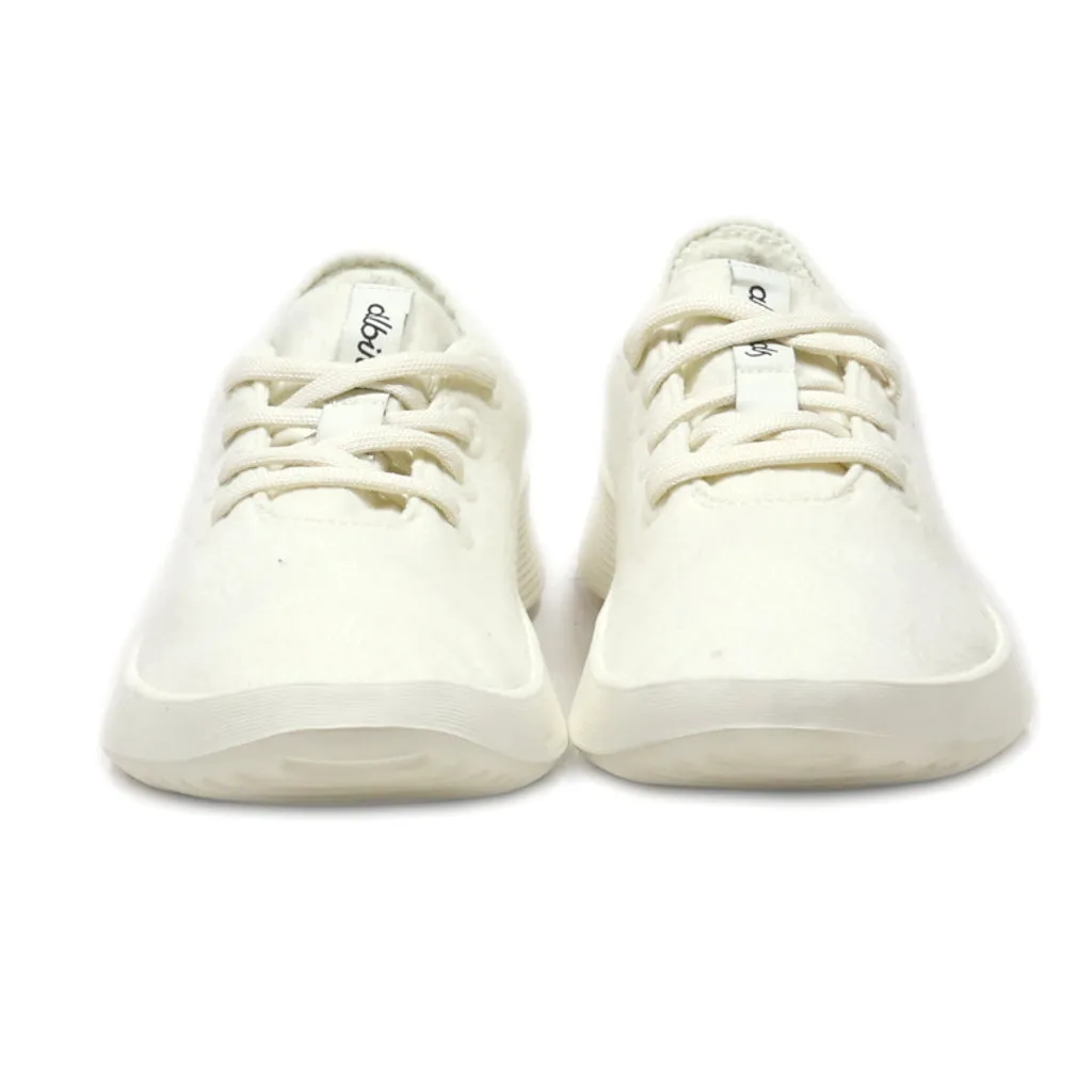 Allbirds Wool Runner 2 Sport Shoes Wool White Colour For Women