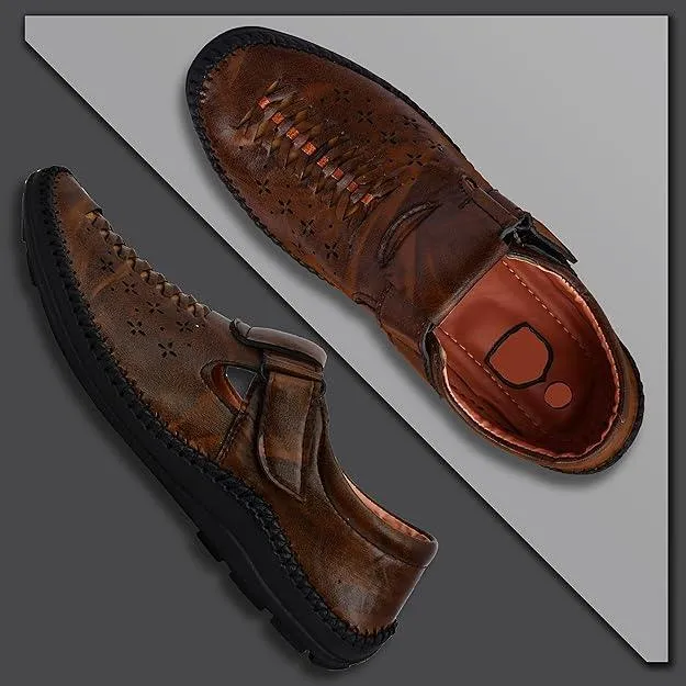 Beebox Shoes Men's Casual Slip-On Sandals
