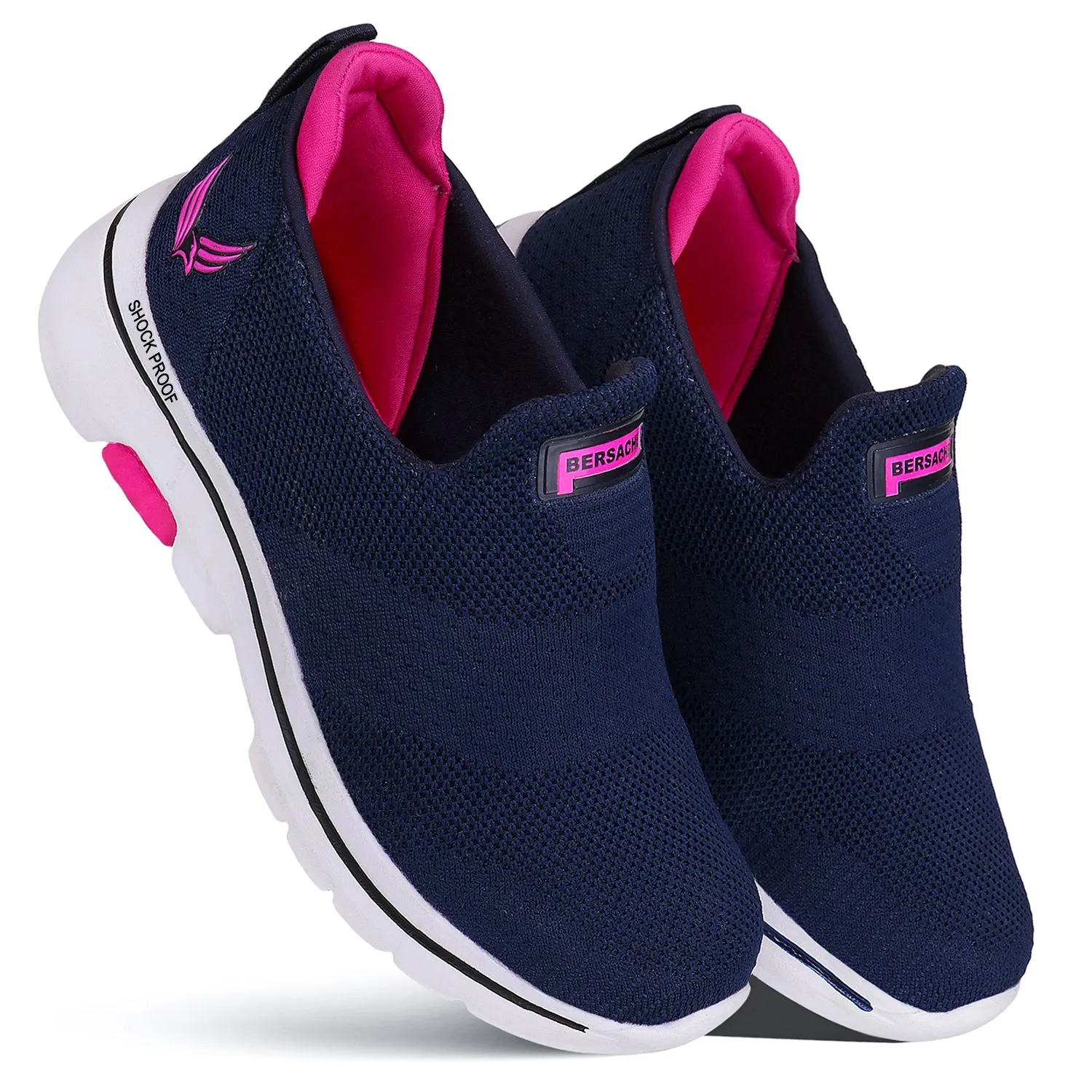 Bersache  Casual  Shoes For Women (Navy Blue) -  7059