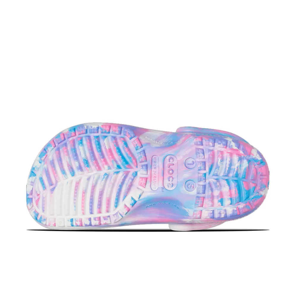 Classic Marbled Clog K - 207464-102