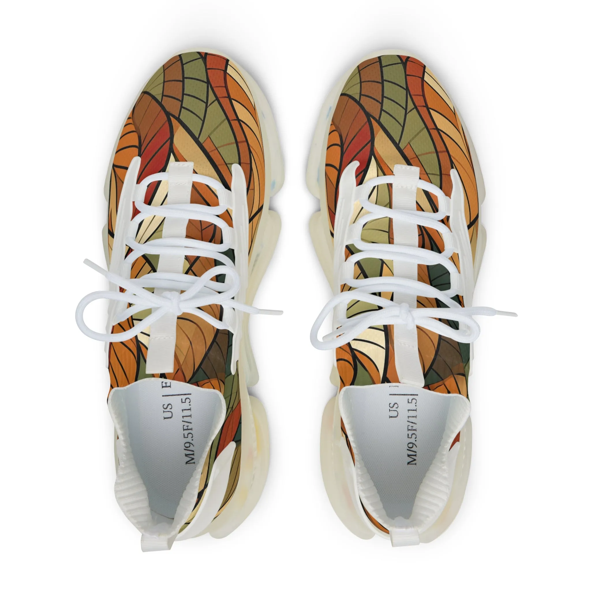 Earth Tones Ver 7 - Men's Mesh Sneakers