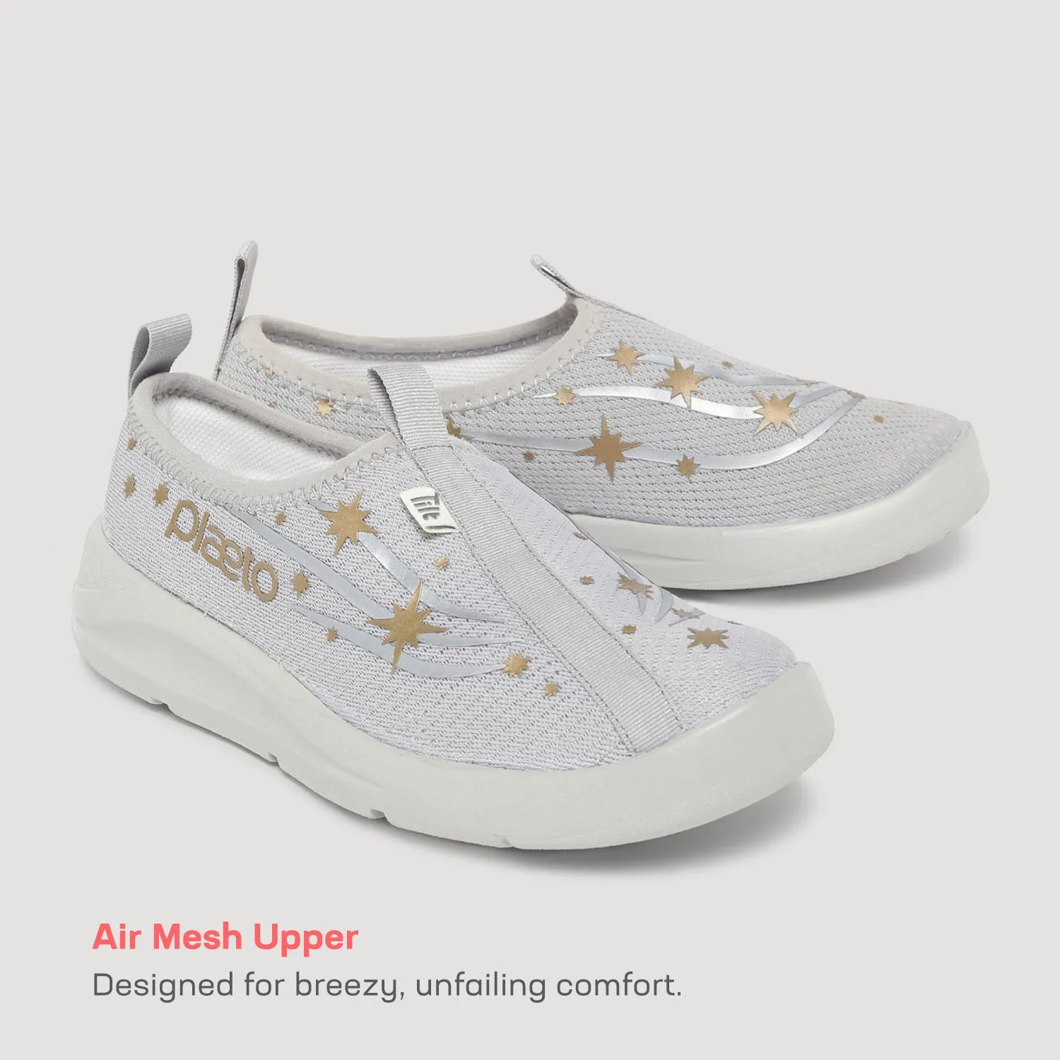EZPlay Slip Ons for Kids - Grey