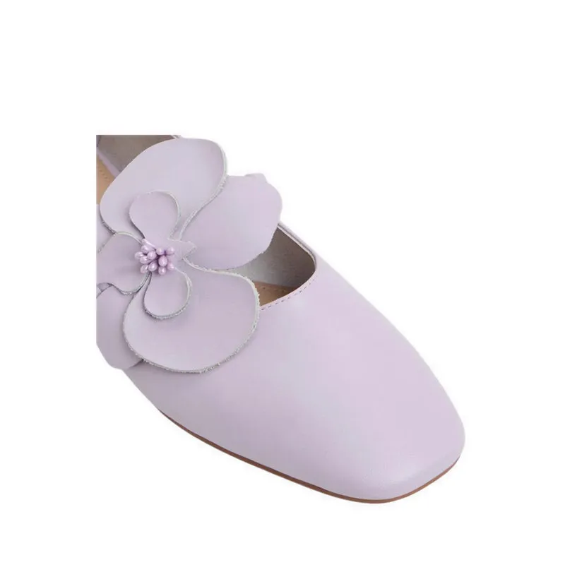 FLORALINA BALLERINAS & MARY JANES - LIGHT PURPLE