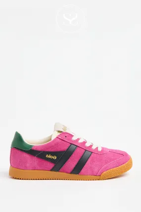 GOLA ELAN CLB538KB FUCHSIA/BLACK/EVERGREEN TRAINERS