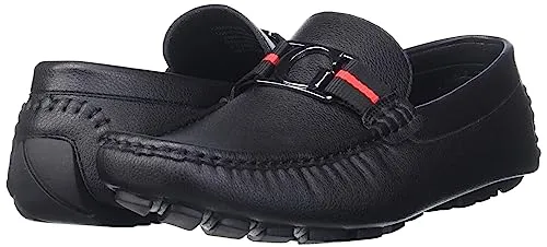 GUESS Men's Black Loafers Size 9