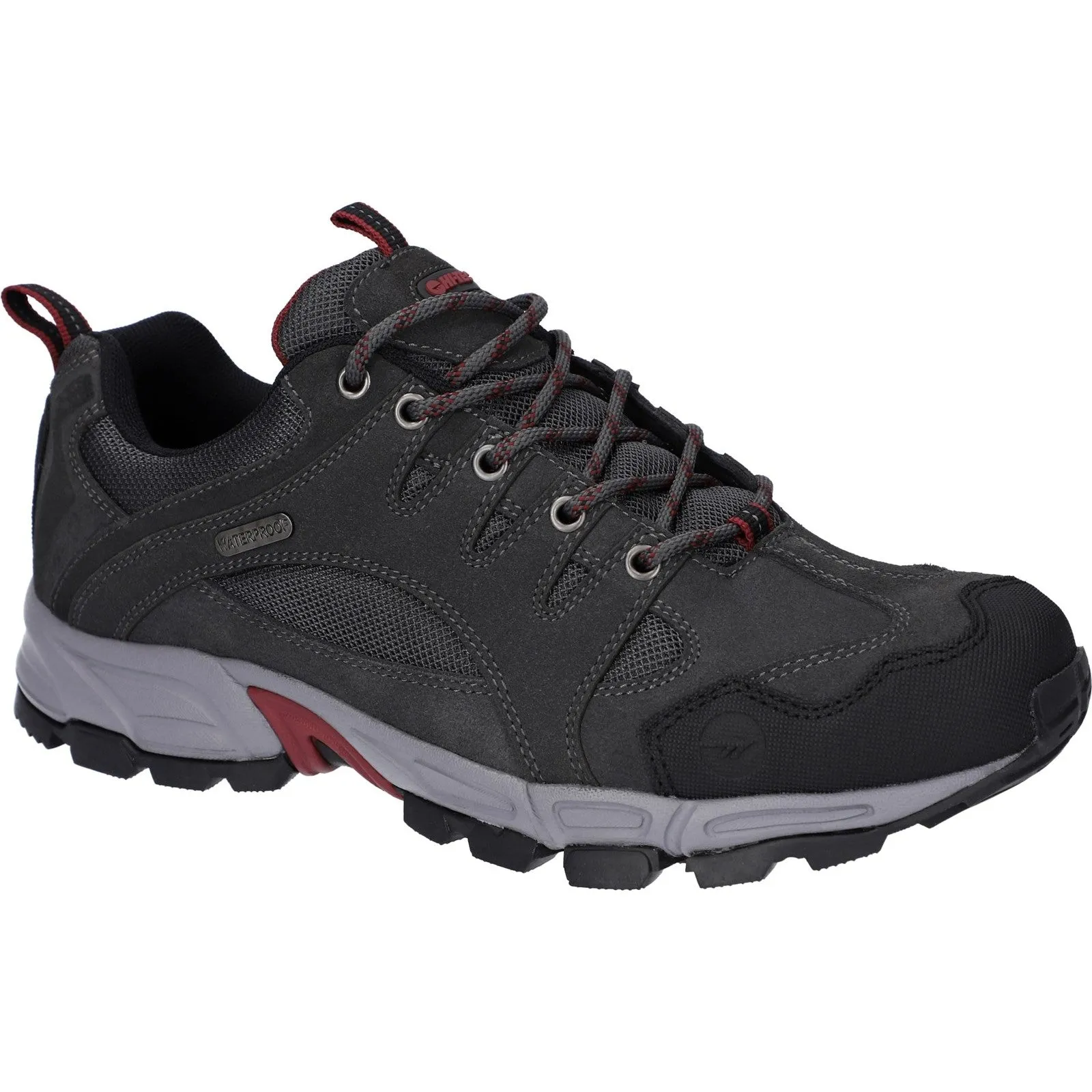 Hi-Tec Mens Auckland Lite Trainers - Grey