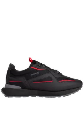 HUGO Cubite Runn Lace-up Trainers Black