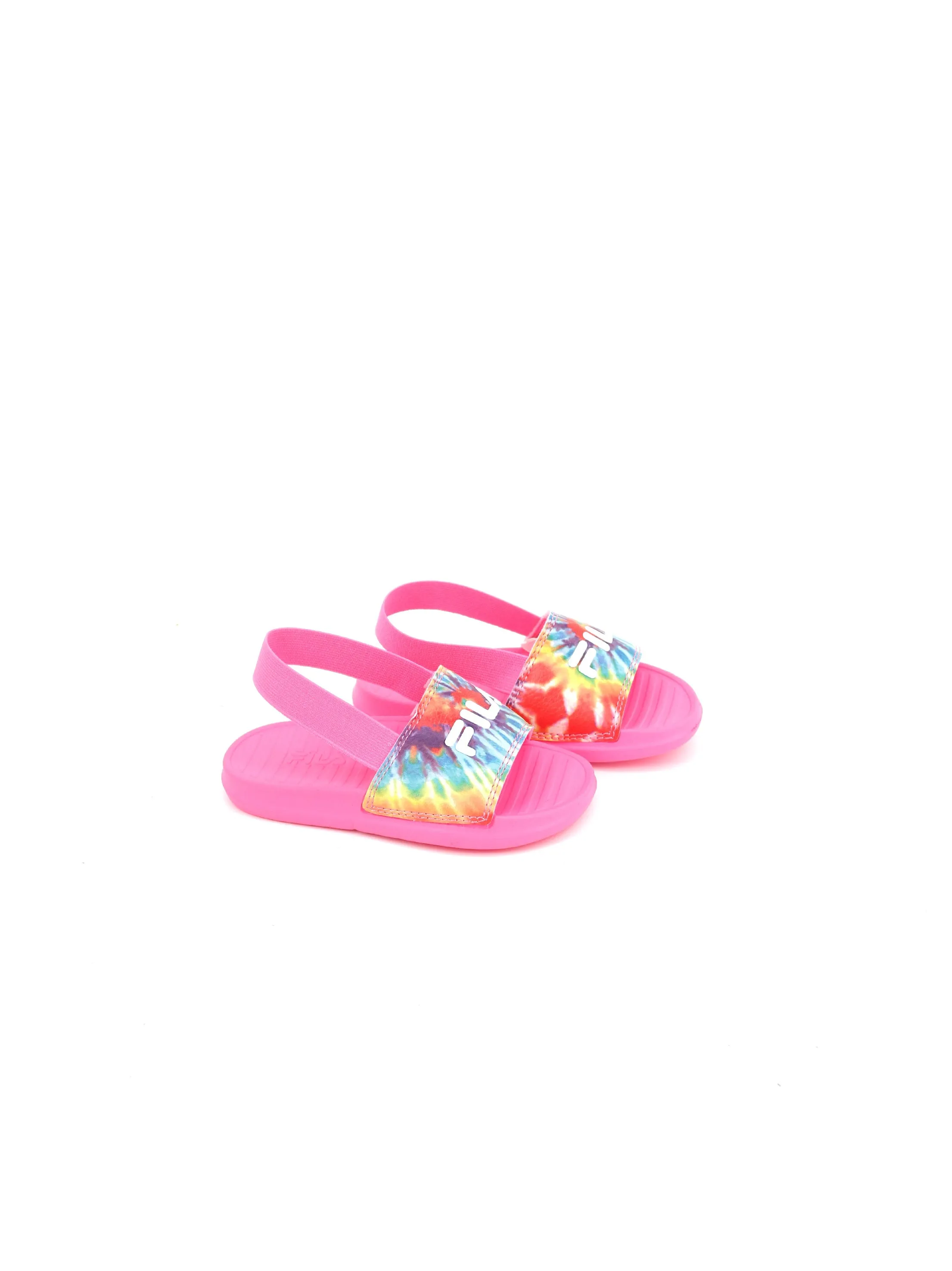 Kids Girl Tie-Dye Slide Sandals,Multi