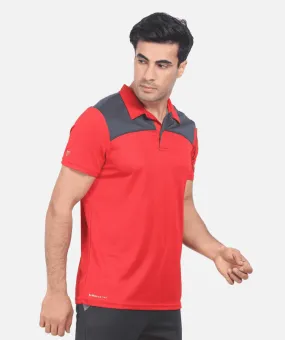 Men's T-Shirt with Collar | Dry-Mesh | Sleeve Pocket | Aero Flow TPK117
