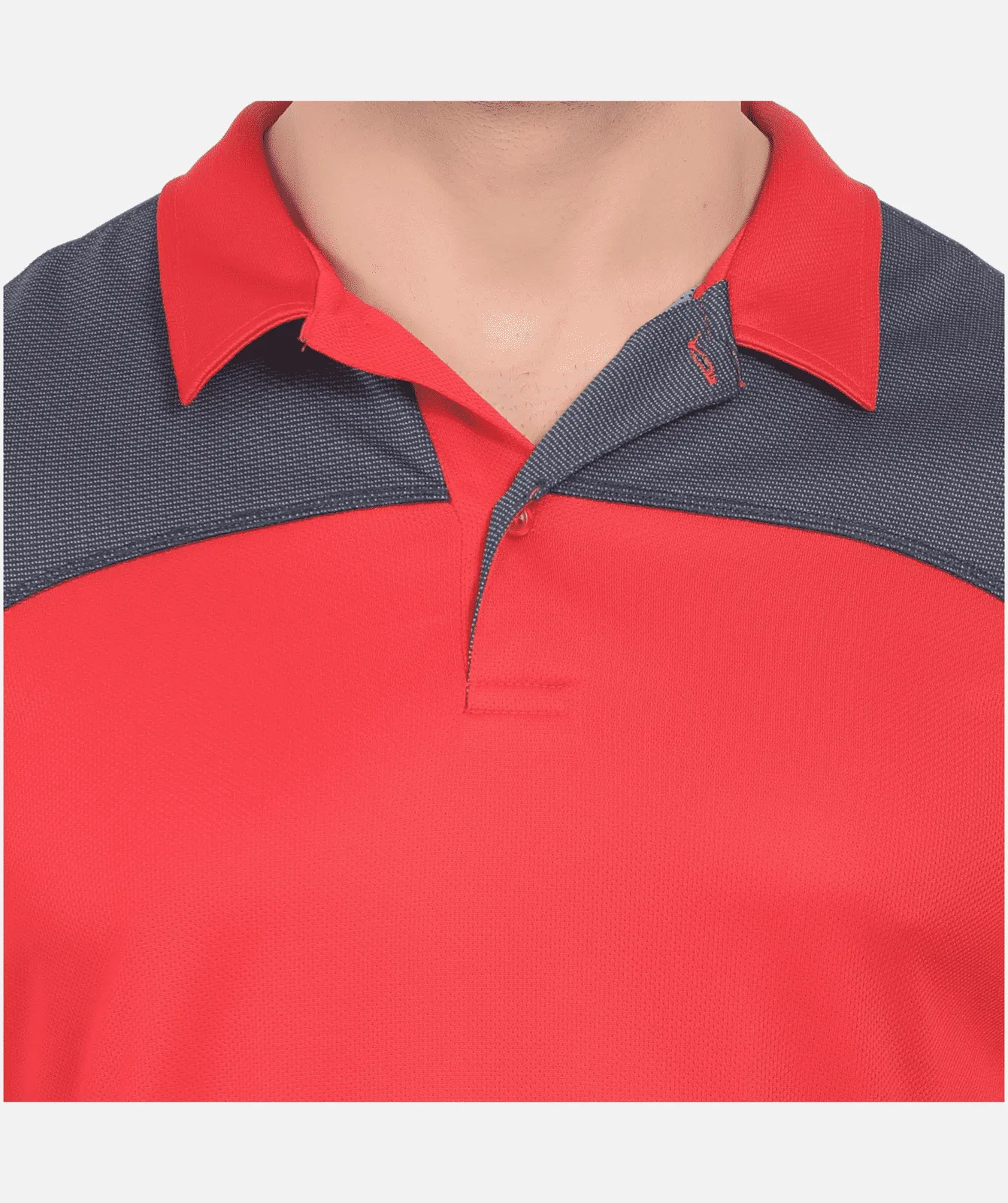 Men's T-Shirt with Collar | Dry-Mesh | Sleeve Pocket | Aero Flow TPK117