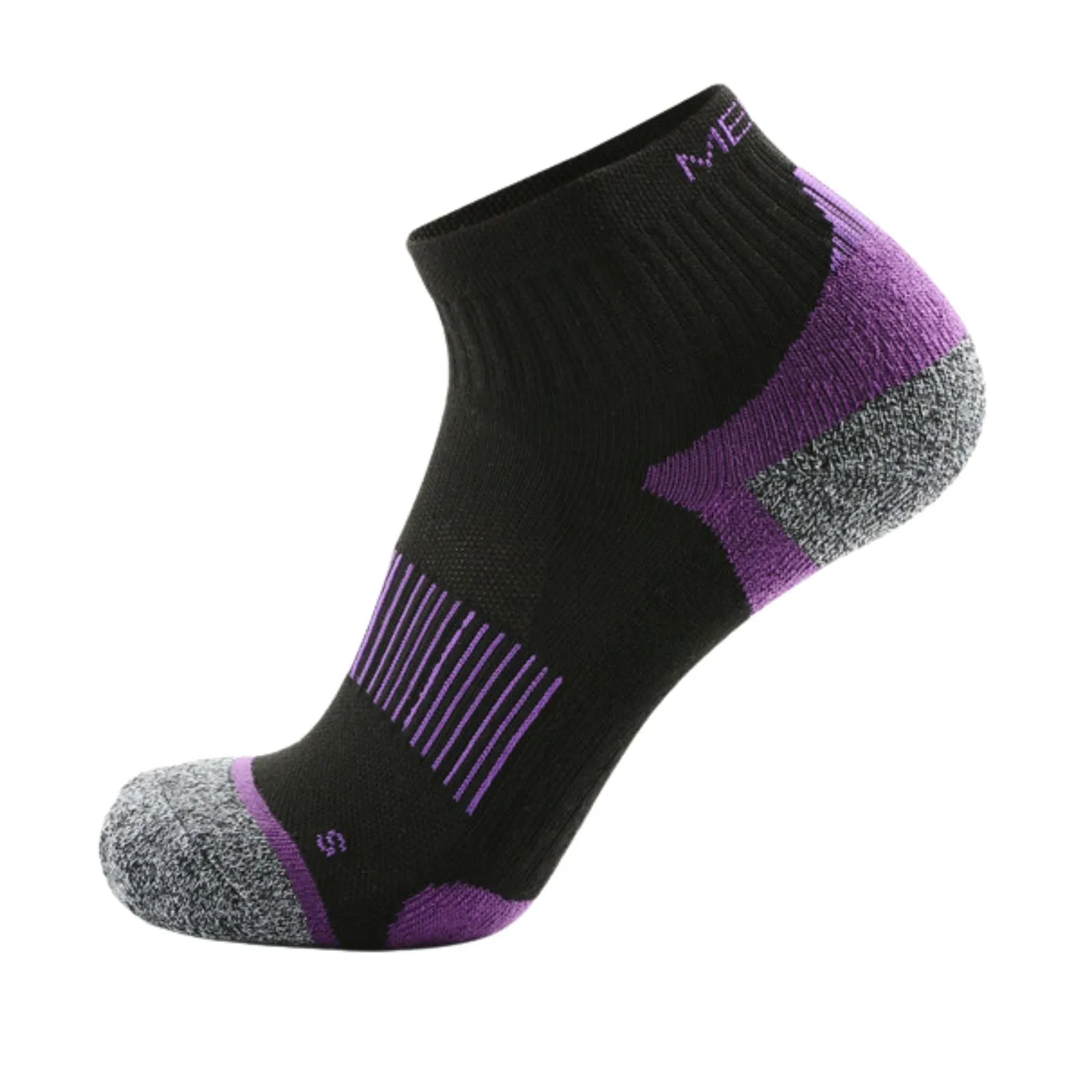 Pantsnsox 6 Pairs Anti-blister Ankle Athletic Half Cushioned Socks