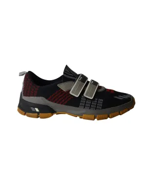 Prada Cross Section Sneakers in Multicolor Knit