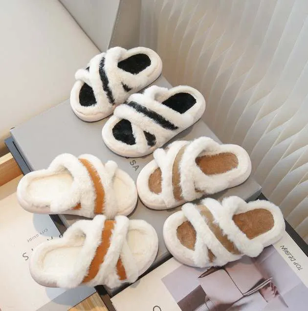 Pre Order Fur Slip ons