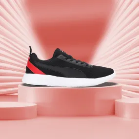 Puma Zelus Men's Sneaker (Black-High Risk Red-White) 39356201