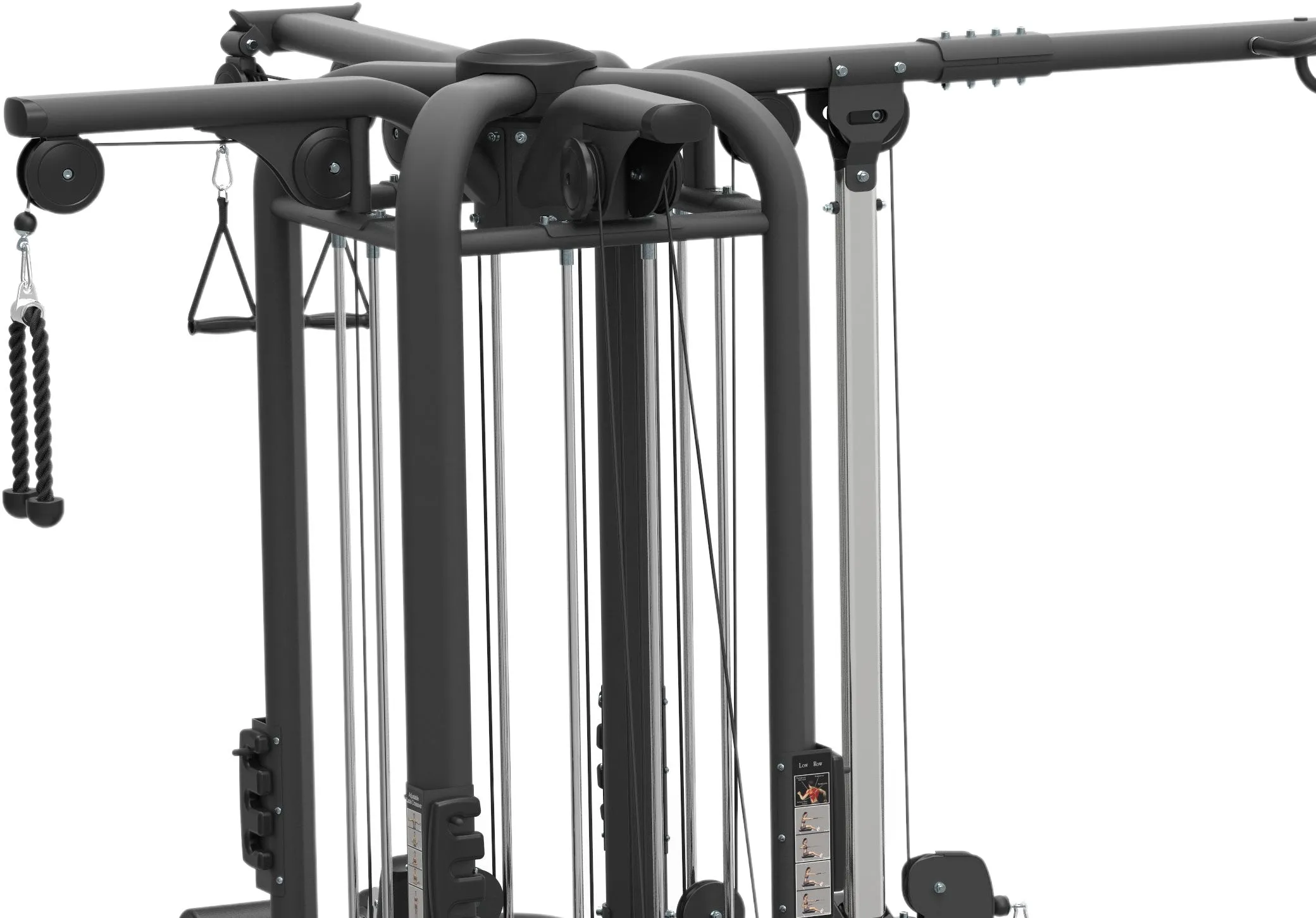 Sportgear MJ8 Multi Jungle with Dual Pulley Pulldown and Row