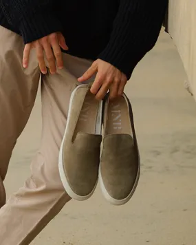 Suede Slip-On - R44SP - Hamptons Forest