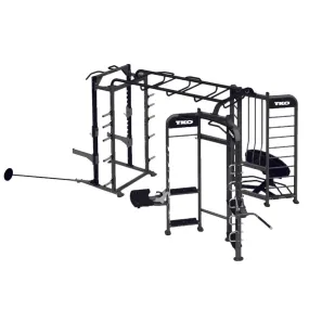 TKO Stretching-Rebounder-Power Rack Station 9902