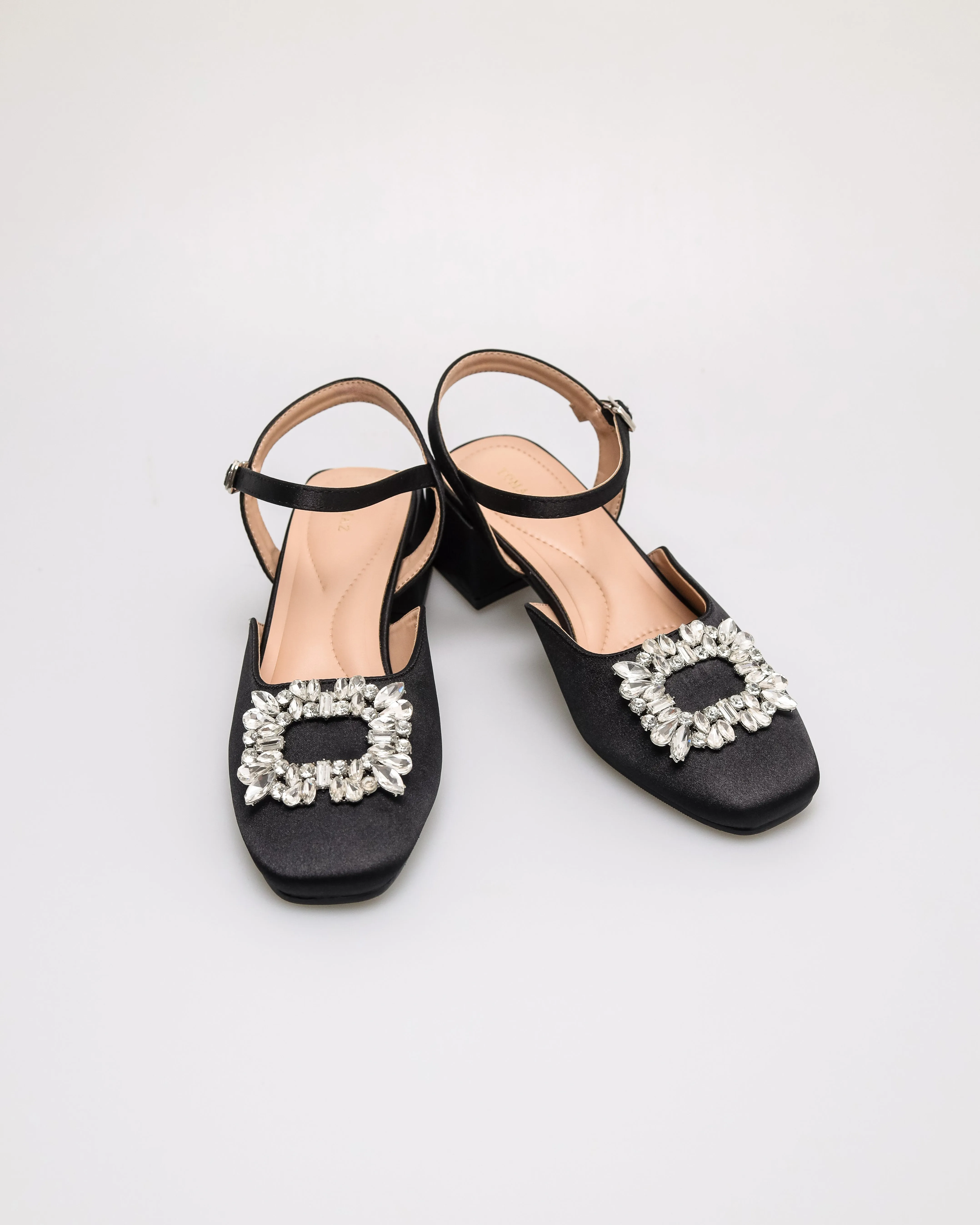 Tomaz NN538 Ladies Crystal Crest Heels