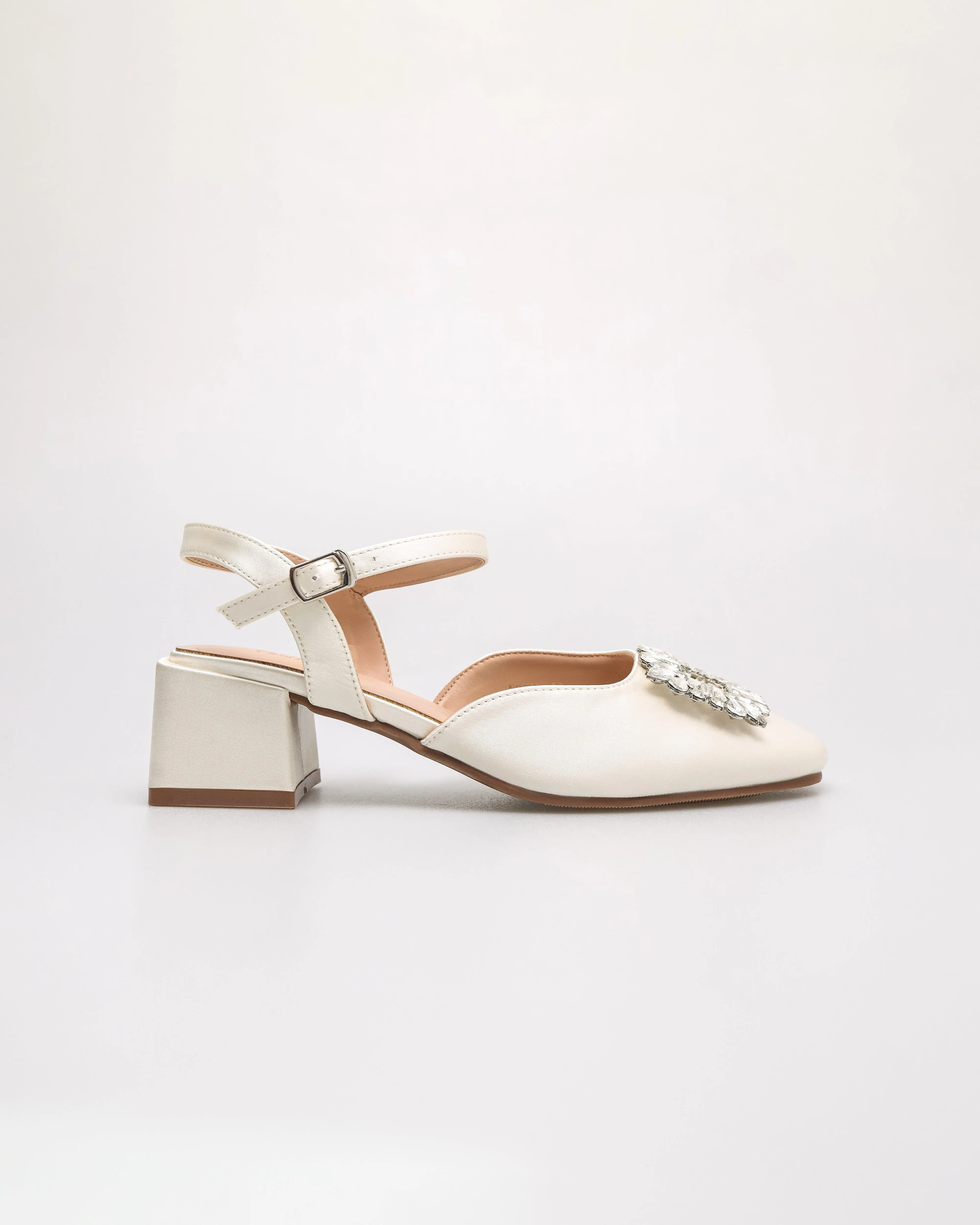 Tomaz NN538 Ladies Crystal Crest Heels