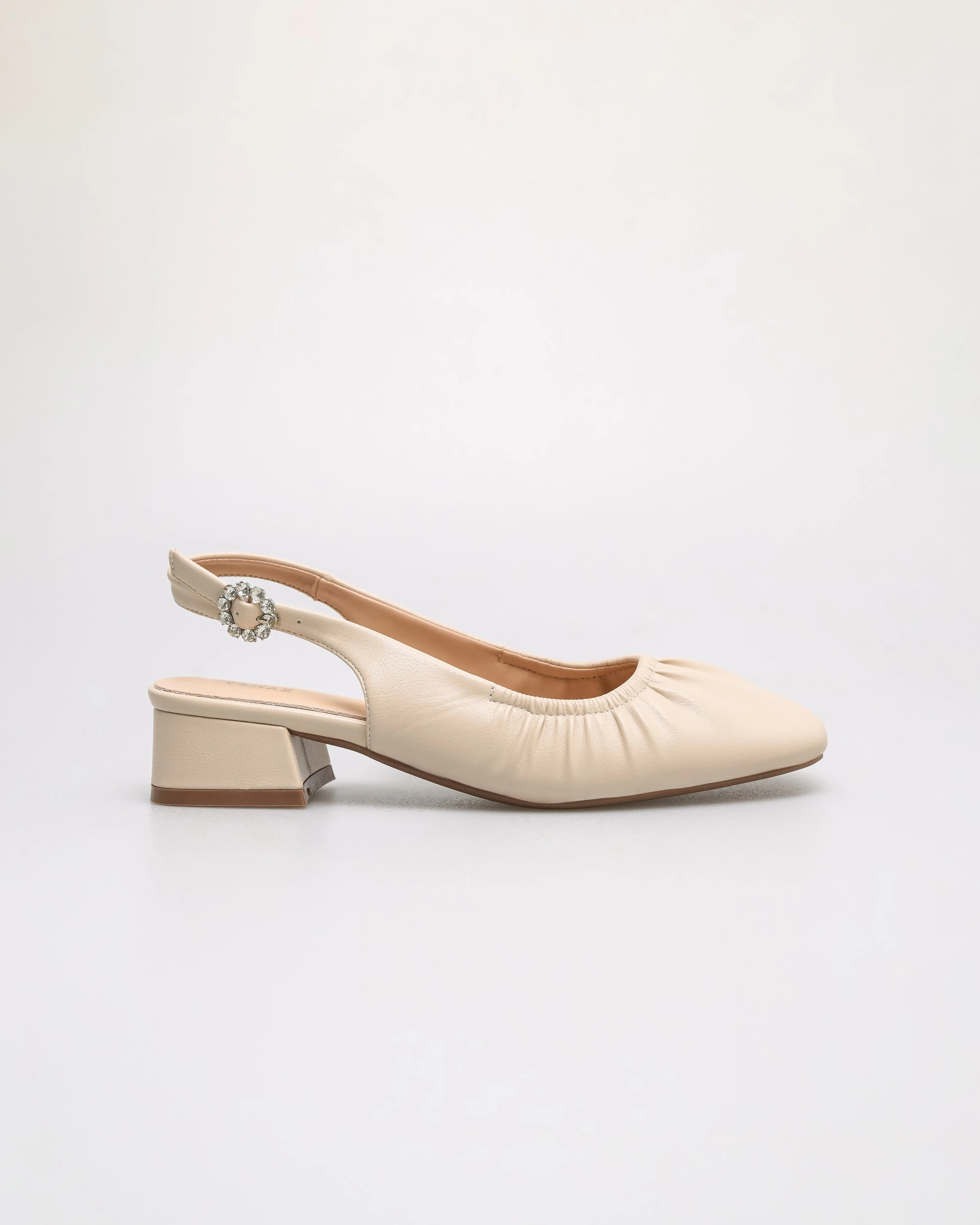 Tomaz NN542 Ladies Squared Ruched Heels