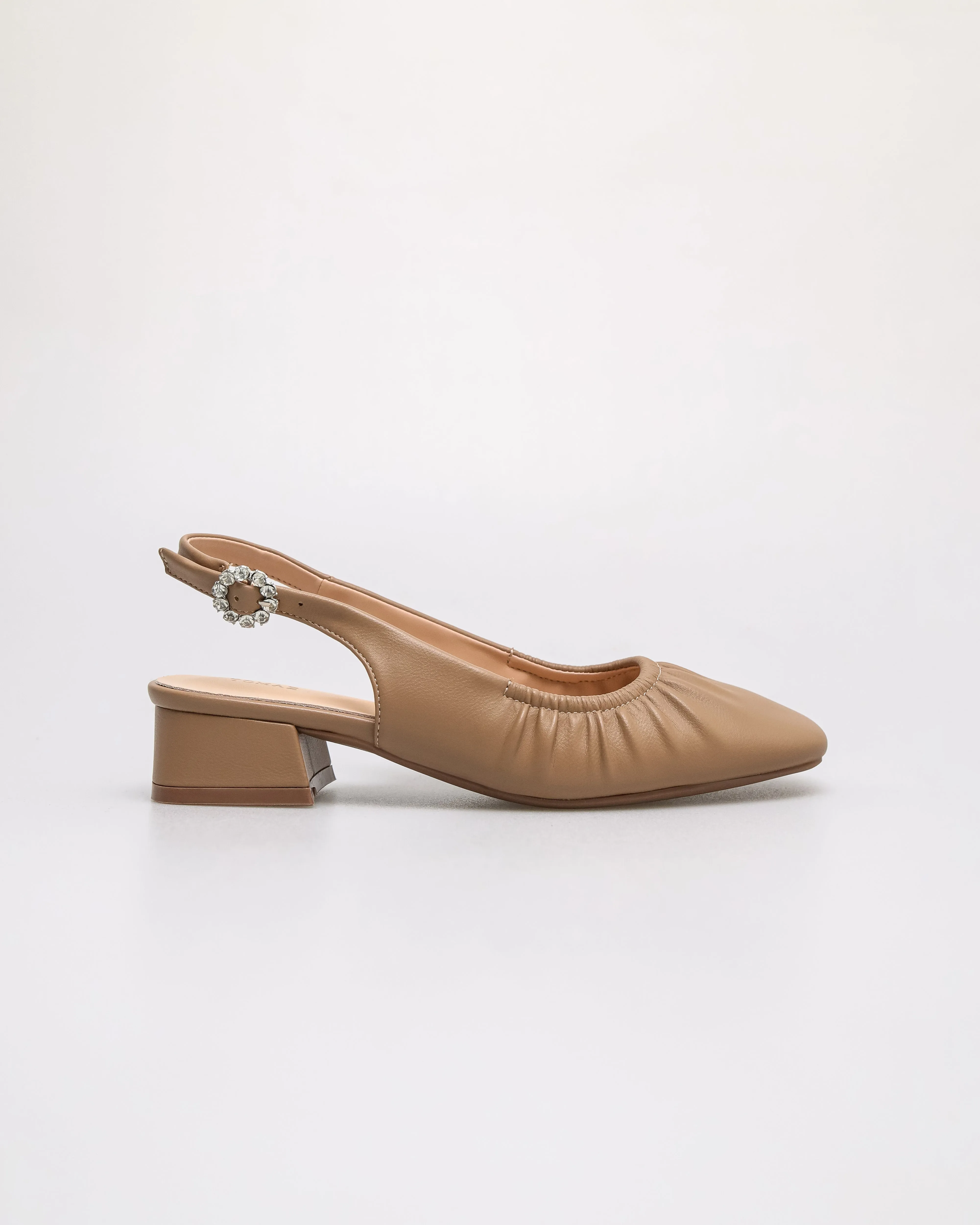 Tomaz NN542 Ladies Squared Ruched Heels
