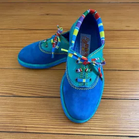 Vintage Kids Colorful Shoes Size 9.5