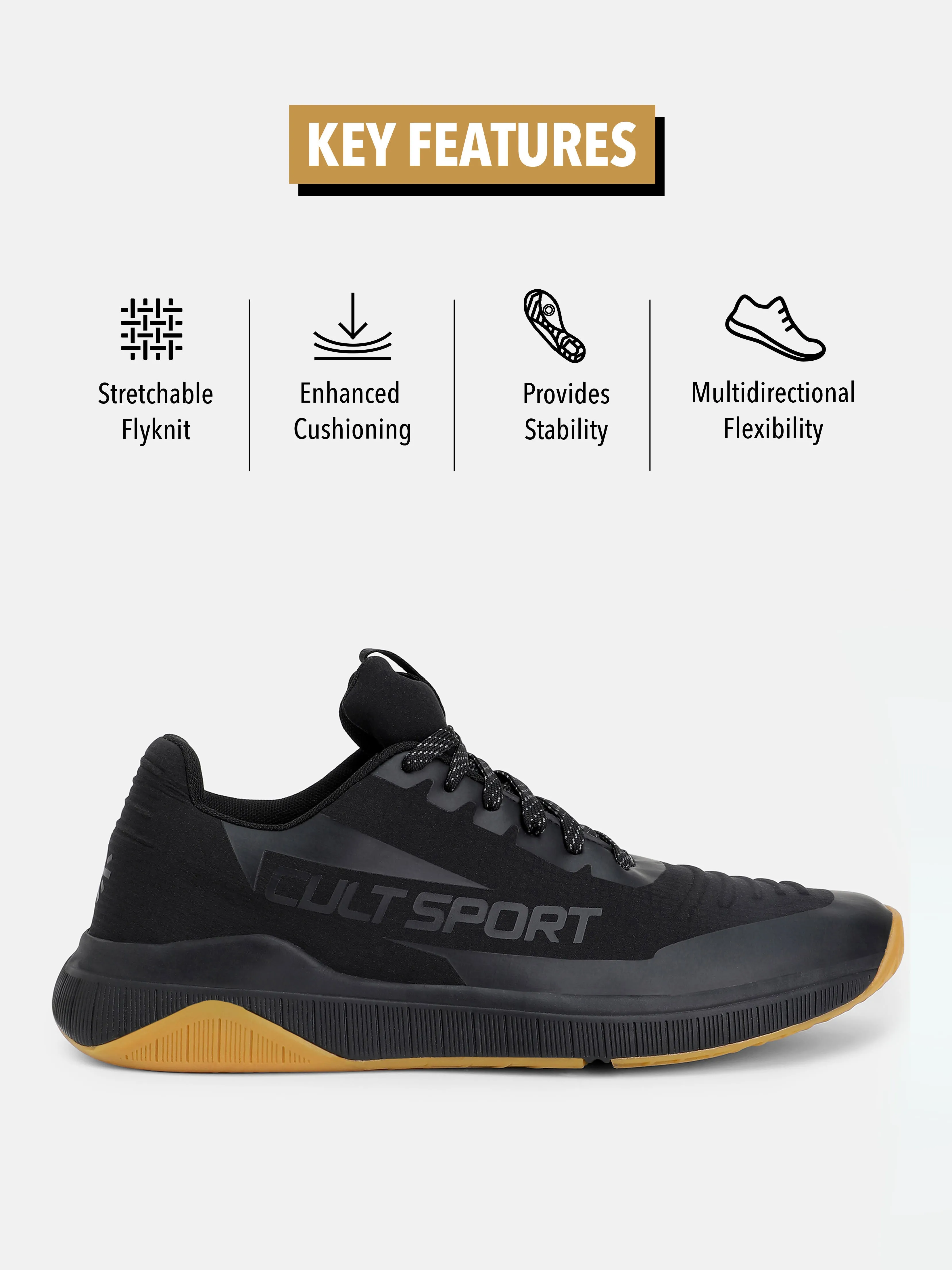 X1 Women Training Shoes - Black